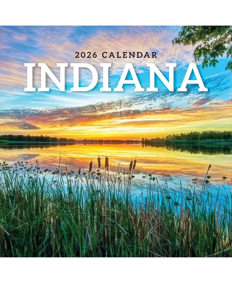 2026 Indiana Wall Calendar