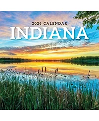 2026 Indiana Wall Calendar