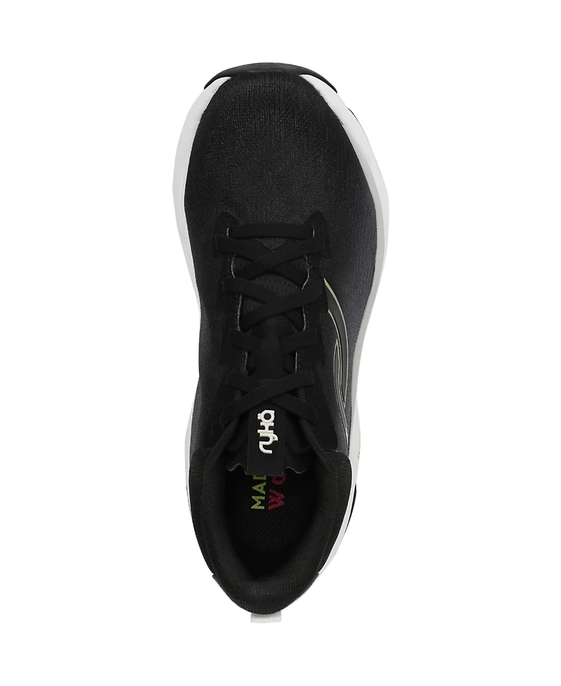Ryka Premium Women's Elevate Lx Lace Up Walking Sneakers