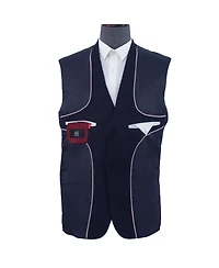 Elie Balleh Big Boys Navy Slim Fit Melange Jacket