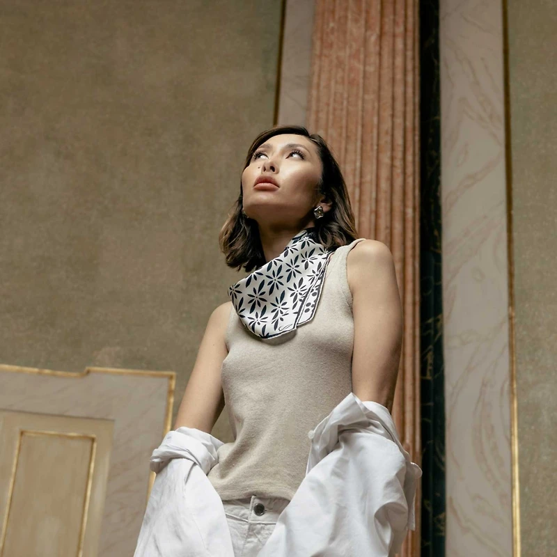 Nadia - Silk Bandana for Women