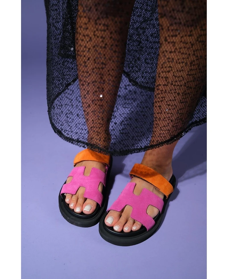 Morte Leather Slide Sandal (Women)
