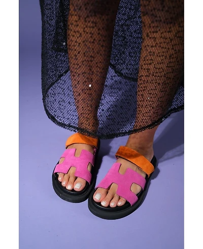 Morte Leather Slide Sandal (Women)