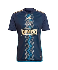Adidas Men's Jakob Glesnes Navy Philadelphia Union 2024 The Xv Kit Replica Player Jersey