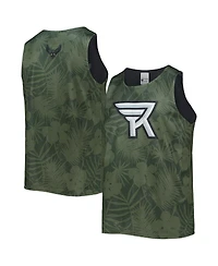 Foco Men's Green/Black Rochester Knighthawks Reversible Mesh Tank Top