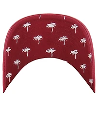 '47 Brand Women's Red Miami Heat Confetti Under Visor Clean Up Adjustable Hat