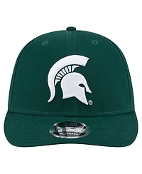 New Era Men's Green Michigan State Spartans Low Profile 9FIFTY Snapback Hat