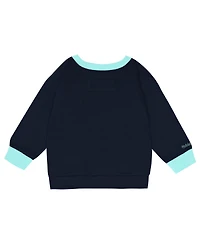 Mitchell & Ness Toddler Seattle Kraken Two-Piece Oversized Block Buster Fleece Sweatshirt Pants Set