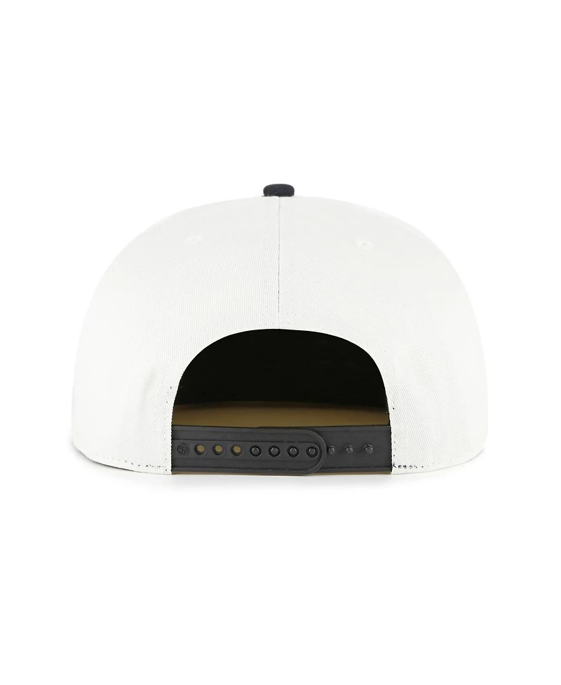 '47 Brand Women's White/Black Houston Astros Foundation Captain Snapback Hat