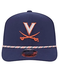 New Era Men's Navy Virginia Cavaliers Gameday Multi-Rope 9SEVENTY Stretch Snap Hat
