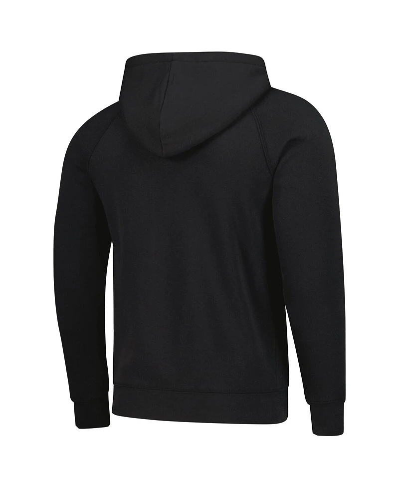 Sportiqe Men's and Women's Black Columbus Crew Olsen Logo Tri-Blend Pullover Hoodie