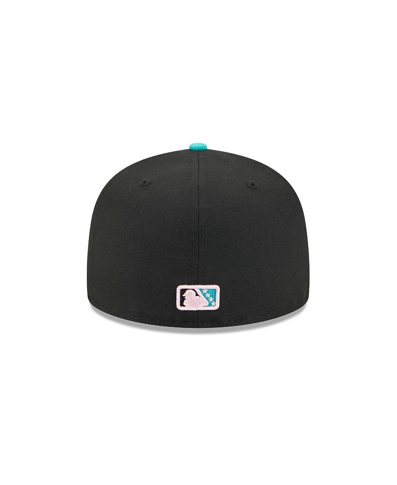 New Era Men's Black Bowie Baysox Theme Nights 59FIFTY Fitted Hat