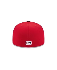 New Era Men's Red Richmond Flying Squirrels Theme Nights 59FIFTY Fitted Hat