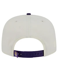 New Era Men's White Lsu Tigers Collegiate 9FIFTY A-Frame Snapback Hat