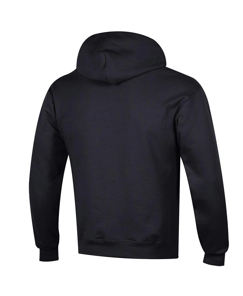 Champion Men's Black Colorado Buffaloes Arched Logo Fleece Pullover Hoodie