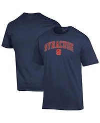 Champion Men's Navy Syracuse Orange Arch Over Logo T-Shirt