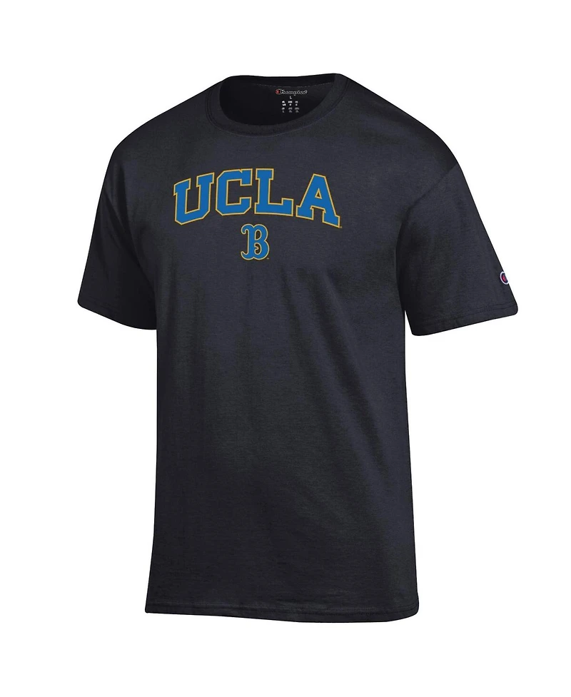 Champion Men's Black Ucla Bruins Arched Logo T-Shirt