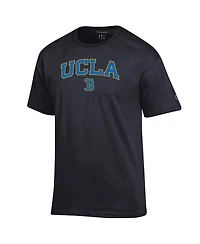 Champion Men's Black Ucla Bruins Arched Logo T-Shirt