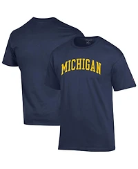 Champion Men's Navy Michigan Wolverines Basic Arch T-Shirt