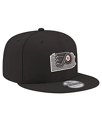New Era Men's Black Philadelphia Flyers State Pride 9FIFTY Snapback Hat