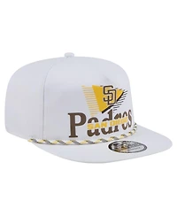 New Era Men's White San Diego Padres Collide Golfer Snapback Hat