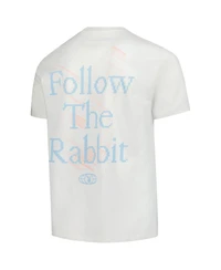 Lids Men's White Playboy Follow The Rabbit T-Shirt