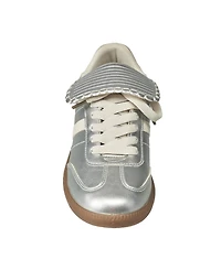 French Connection Women's Over Sized Tounge Amile Sneaker