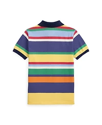 Polo Ralph Lauren Toddler and Little Boys Striped Mesh Polo Shirt