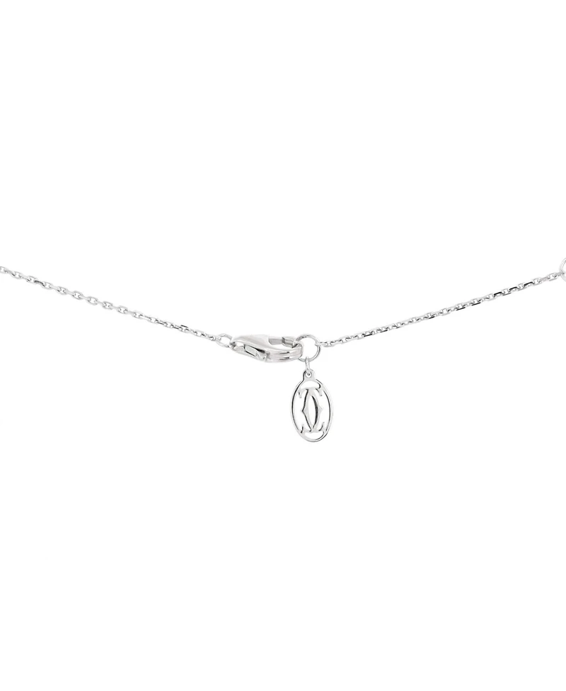 Pre-Owned Cartier Etincelle de Cartier Teardrop Pendant Necklace 18K White Gold and Diamonds