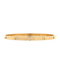 Pre-Owned Cartier Small Love 10 Diamond Bracelet 18K Gold with Diamonds