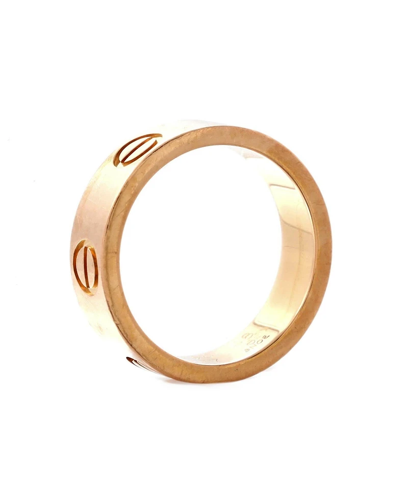 Pre-Owned Cartier Love Band Ring 18K Rose Gold