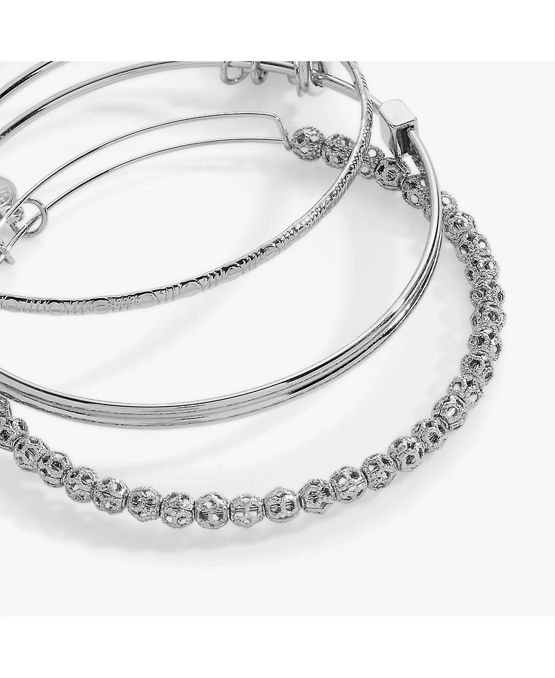 Set of 3 Delicate Bangle Bracelets