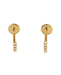 Pre-Owned Cartier Small Etincelle de Cartier Hoops Earrings 18K Gold and Diamonds