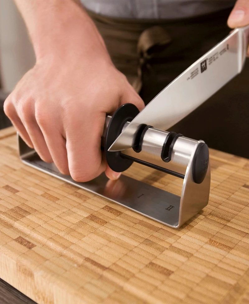 Zwilling Twinsharp Duo Stainless Steel Handheld Knife Sharpener