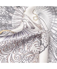 Venetian Fan - Silk Bandana for Women