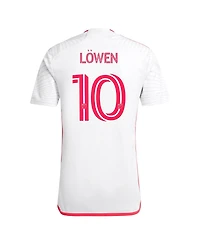 Adidas Men's Eduard Lowen White St. Louis City Sc 2024 The Confluence Kit Replica Player Jersey