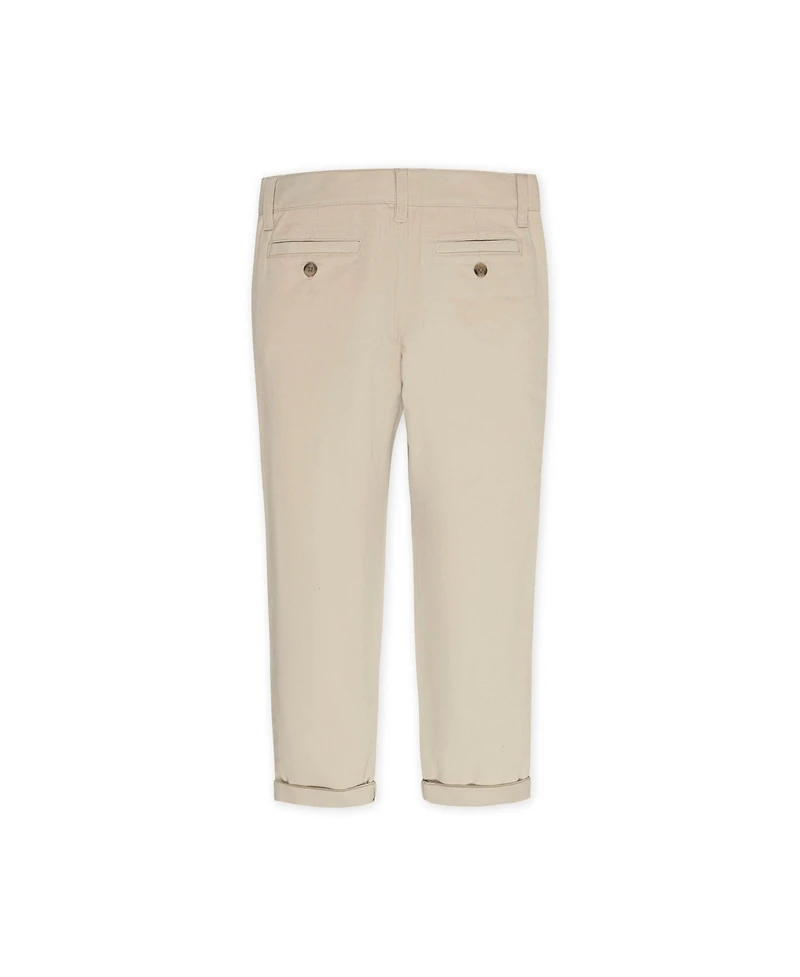 Hope & Henry Little and Big Boys' Organic Skinny Stretch Twill Chino Pant