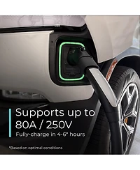 Lectron Tesla to J1772 Charging Adapter, Max 80 Amp & 250V