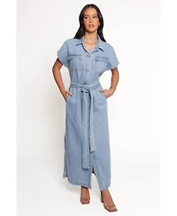 Petal and Pup Women's Griffin Shirt Maxi Dress