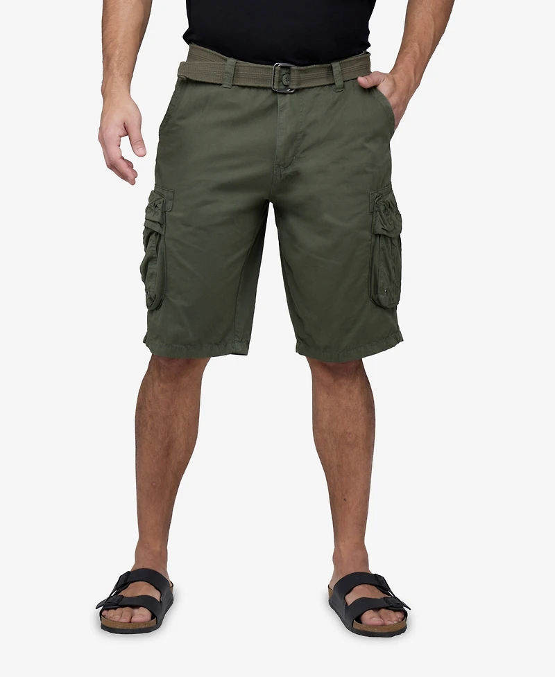 X-Ray Men's Raw X 12.5" Cargo Shorts