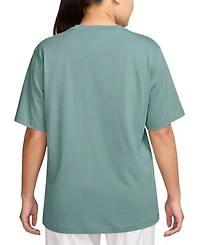 Nike Sportswear Women's Cotton Logo Short-Sleeve T-Shirt