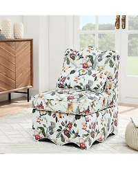 Streamdale Flannel Single Dining Chair with Soft Cushioning, Pillow Cushion