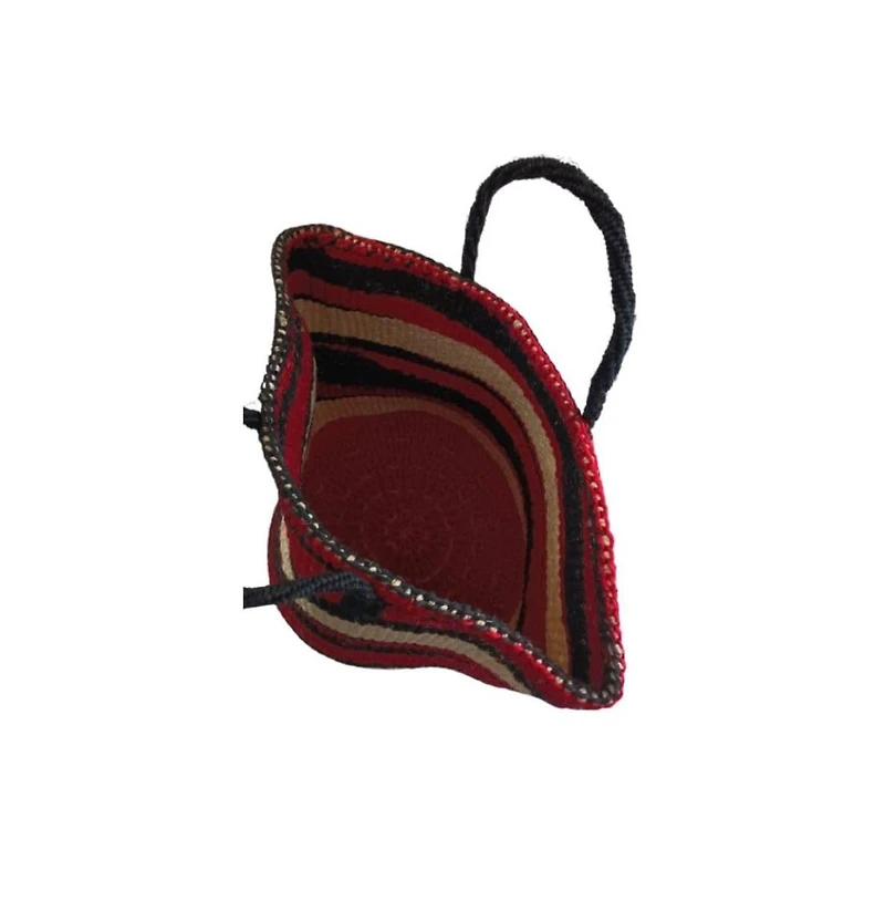 Boldly Endure Large Handmade Sustainable Basket Tote
