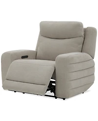 Kristyan Fabric Power Recliner with Headrest Zero Wall & Heat Massage, Exclusively at Macy's