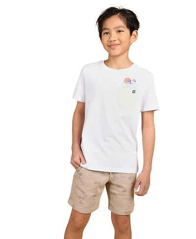 B By Brooks Brothers Big Boys French Terry Shorts