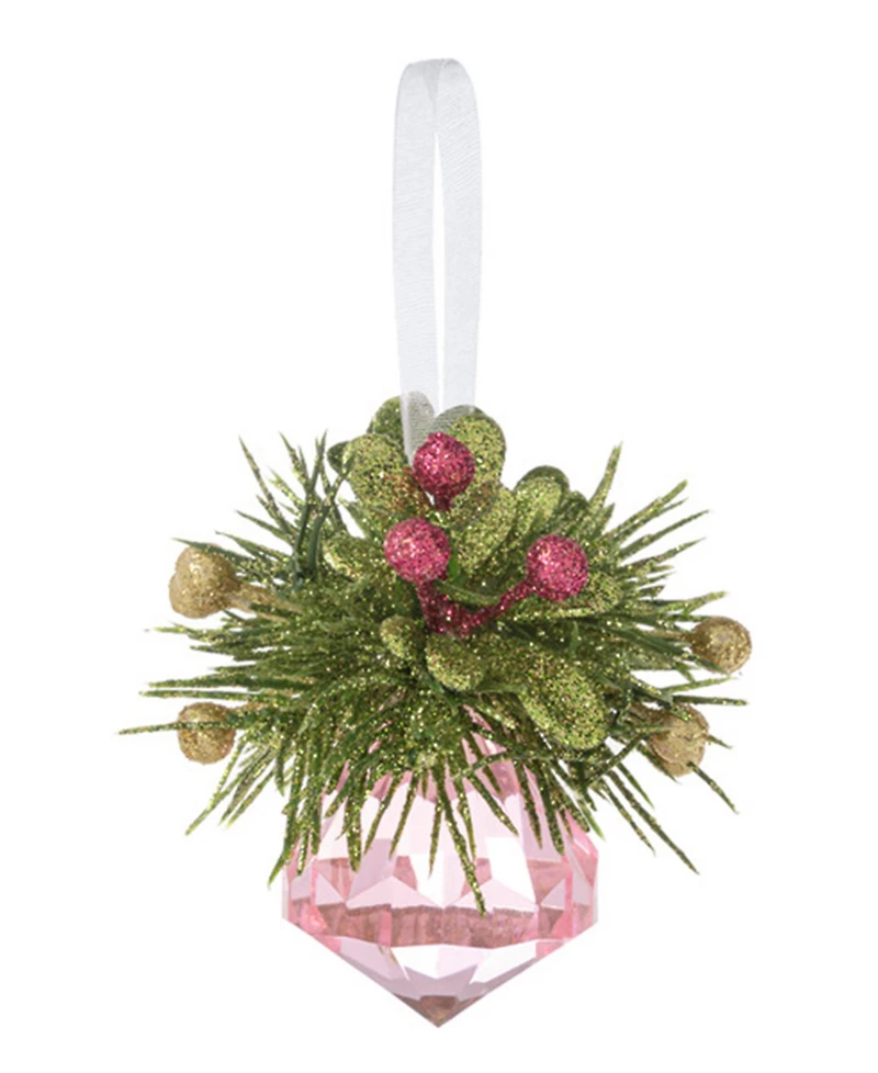 Ganz Kissing Krystals Teeny Mistletoe Jewel Ornament