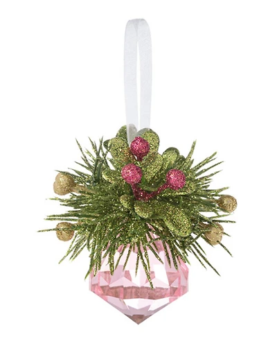 Ganz Kissing Krystals Teeny Mistletoe Jewel Ornament