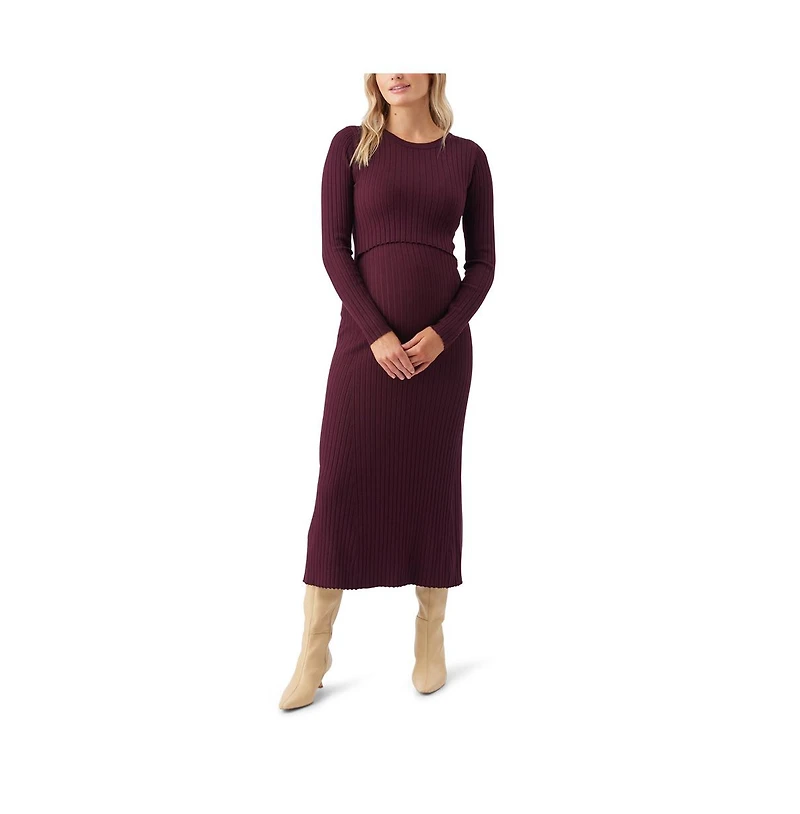 Ripe Maternity Maternity Eden Knit Nursing Dress