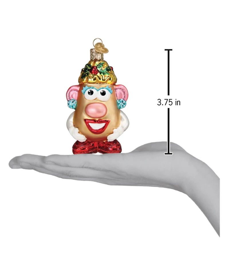 Old World Christmas 3.5" Hasbro Mrs. Potato Head Ornament