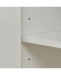 White 61" Tv Cabinet with Storage - Living Room/Bedroom